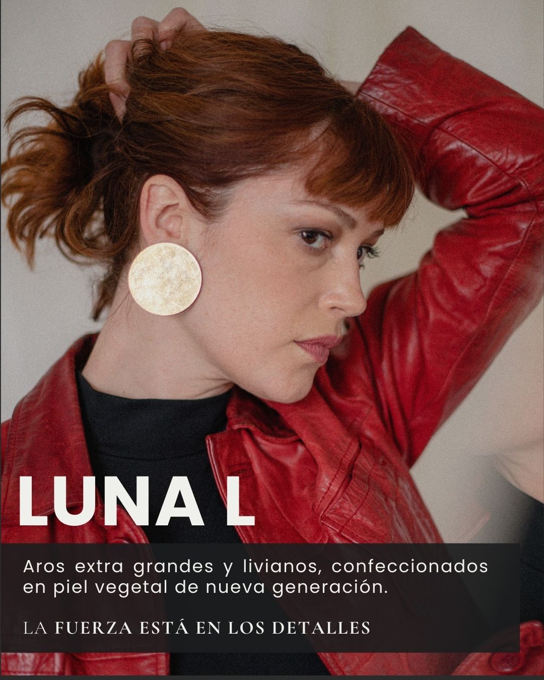 Aros Luna L Dorado - Phibra