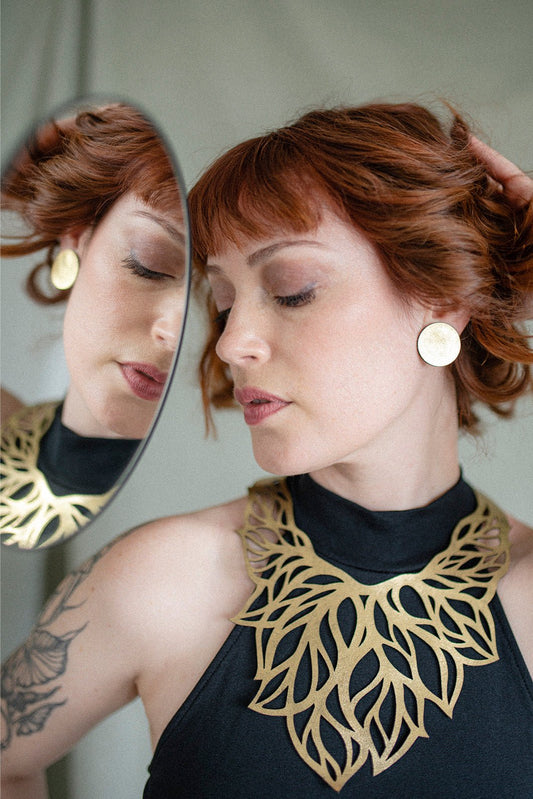 COLLAR HOJAS L - Phibra